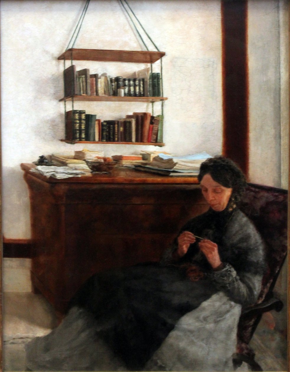 Die Mutter des Künstlers von Louis Eysen