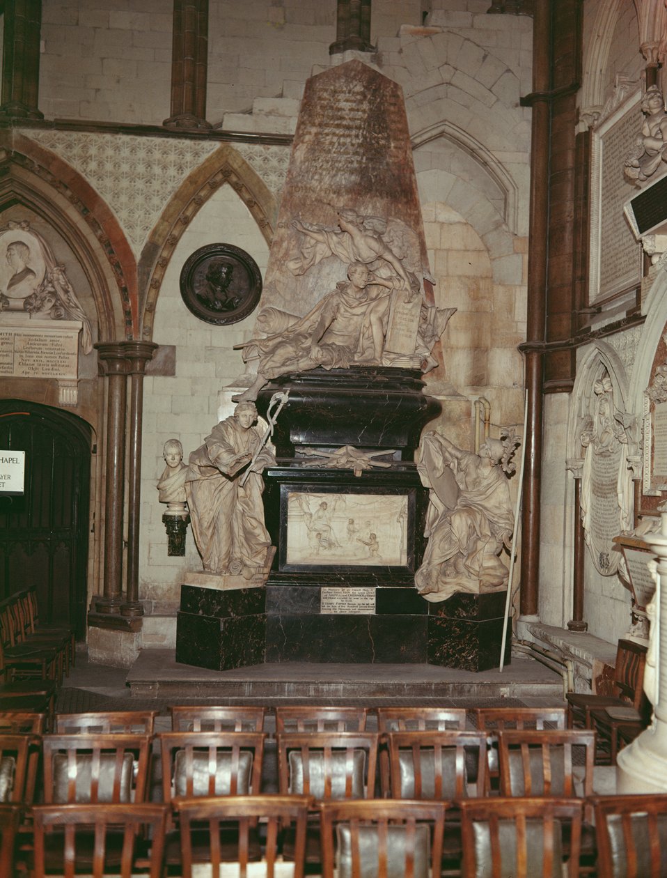 Grabdenkmal für John Campbell, 2. Herzog von Argyll von Louis Francois Roubillac