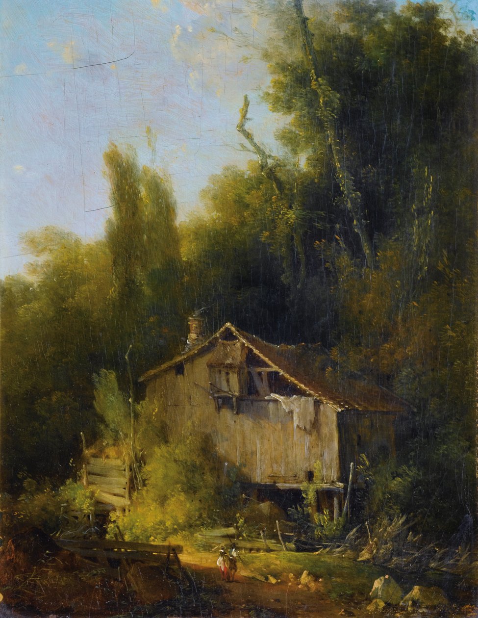 Le vieux Moulin von Louis Gabriel Moreau
