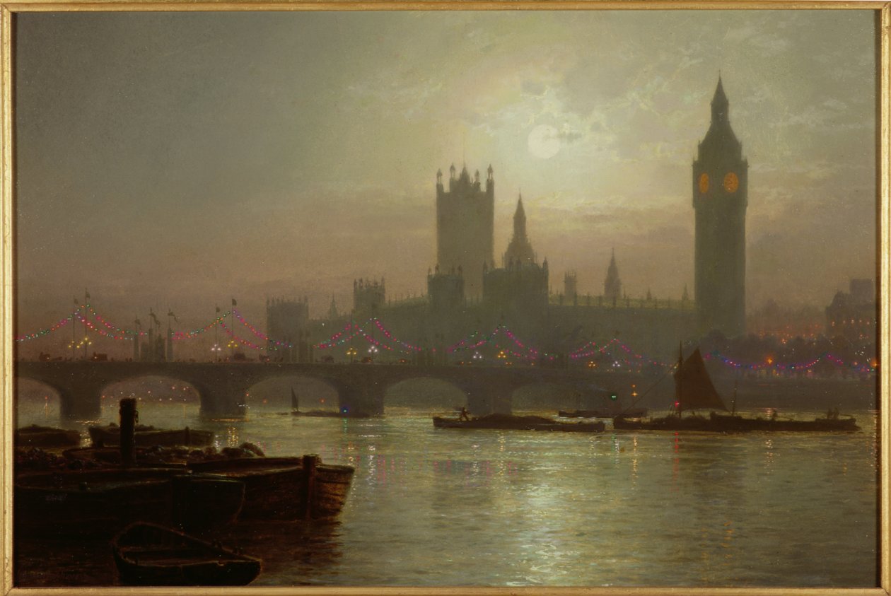 Westminster Bridge von Louis Grimshaw