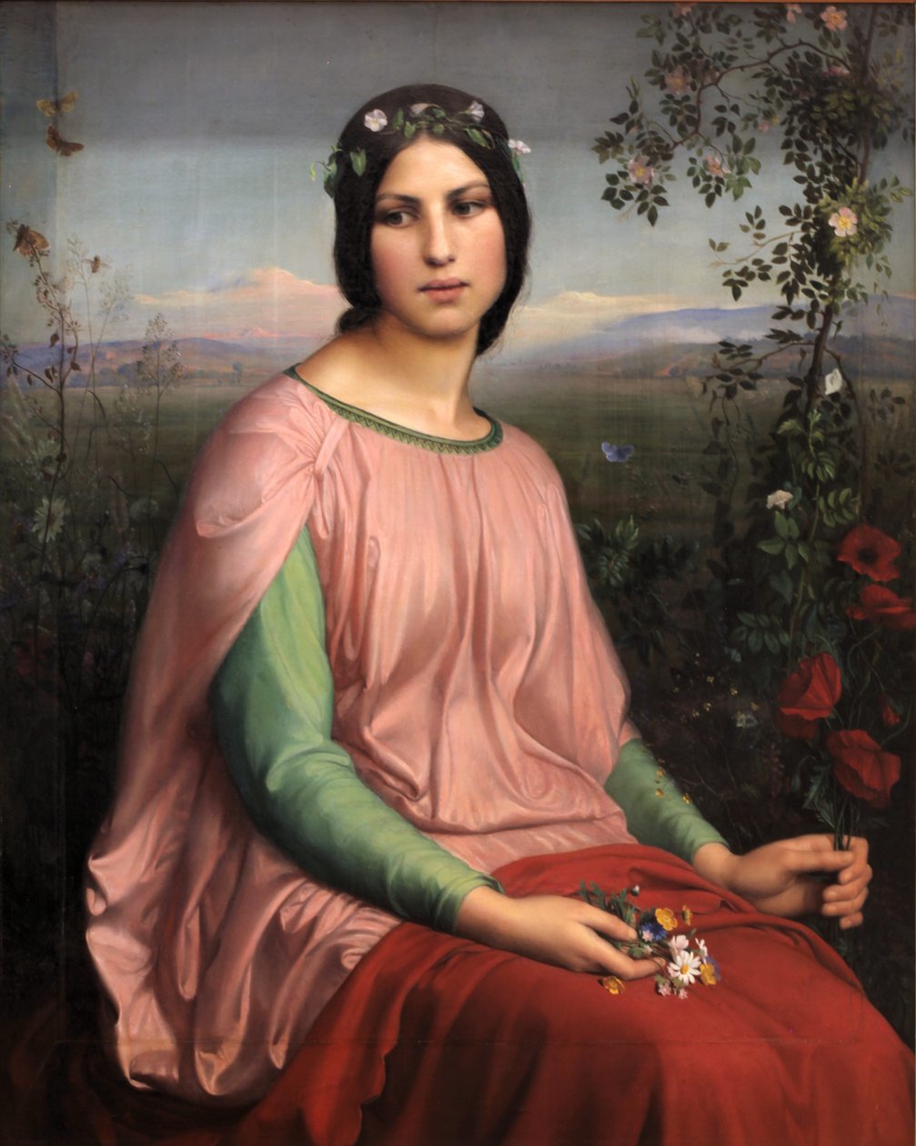 Feldblumen von Louis Janmot