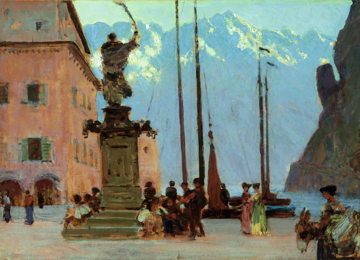 Riva del Garda, Italien von Louis Kolitz