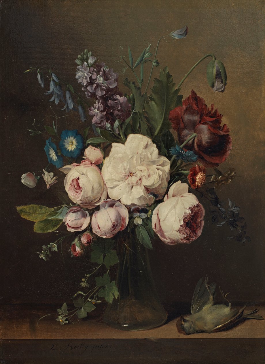 Eine Vase mit Blumen von Louis Leopold Boilly