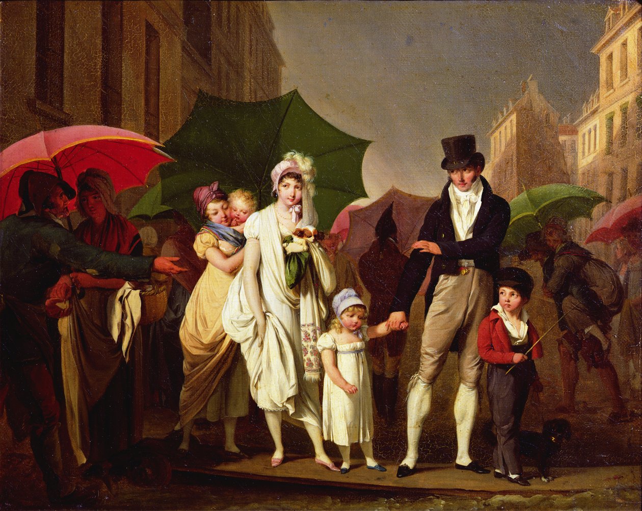 Der Regenguss von Louis Leopold Boilly