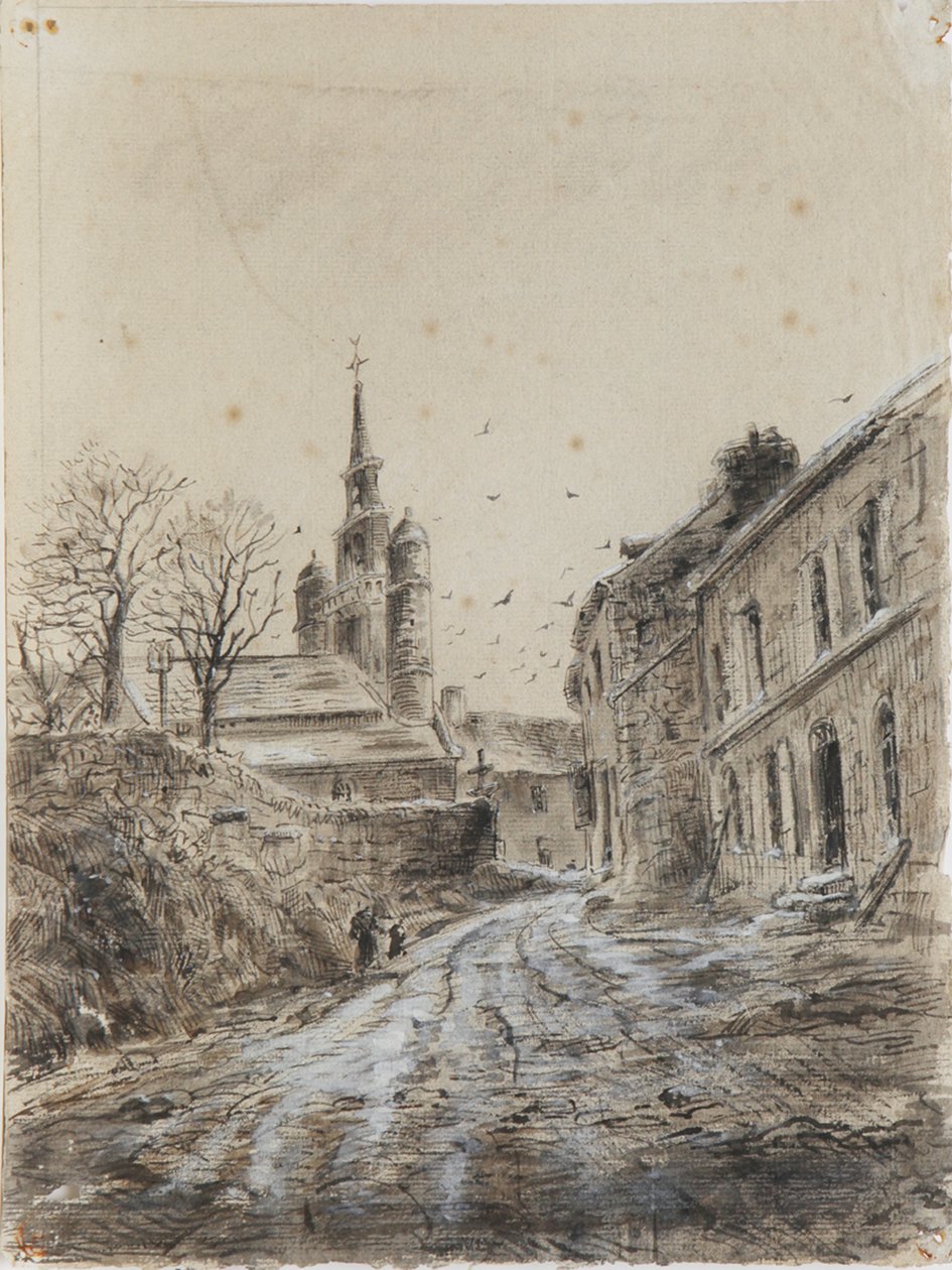 Zeichnung von Louis Marie Faudacq