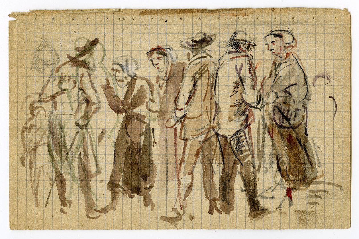 Zeichnung von Louis Marie Faudacq