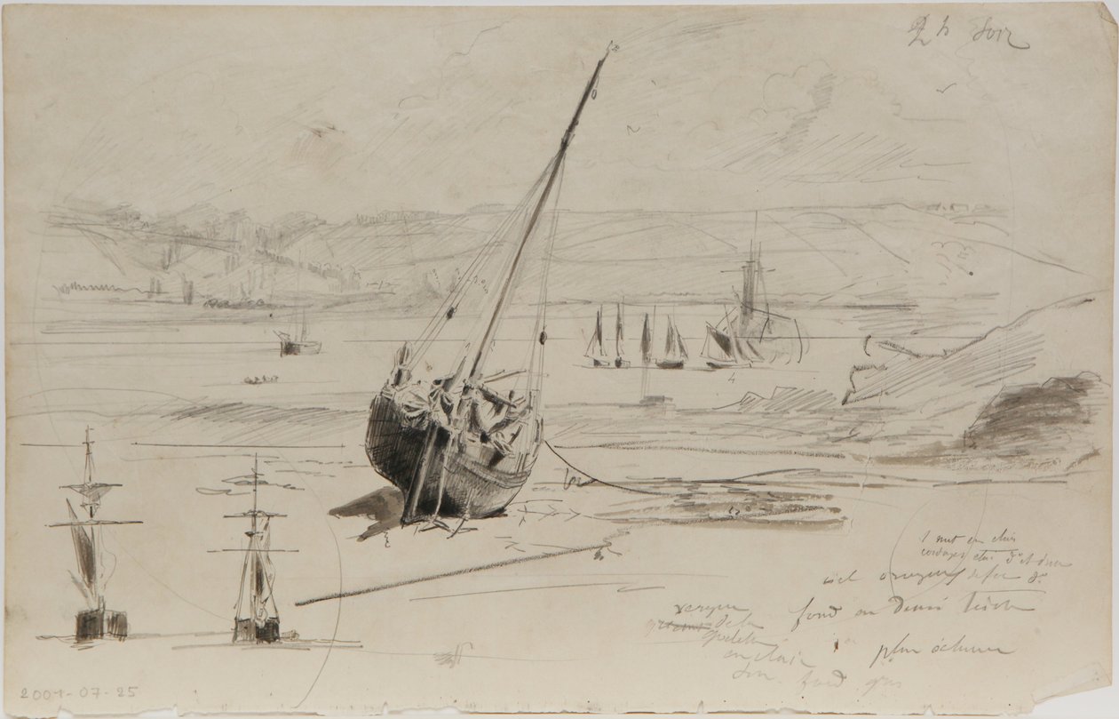 Zeichnung von Louis Marie Faudacq