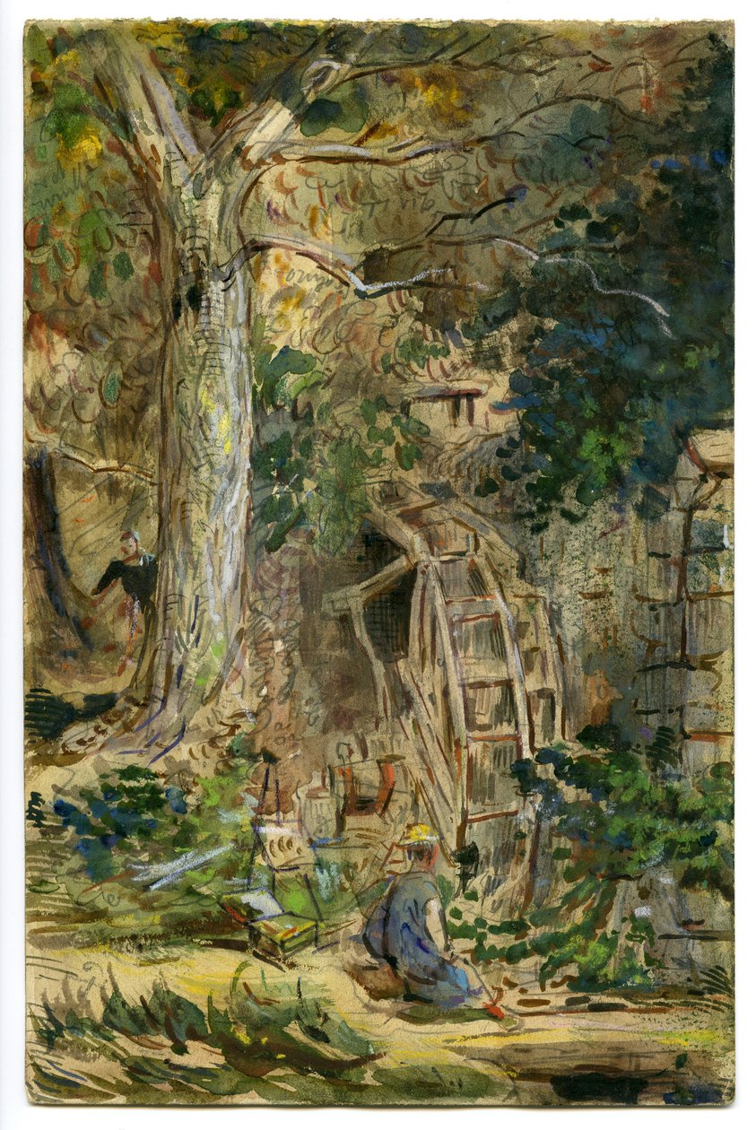 Zeichnung von Louis Marie Faudacq