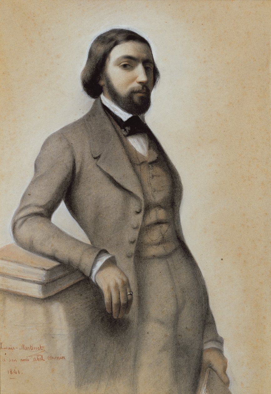 Porträt von Mignon, 1841 von Louis Martinet