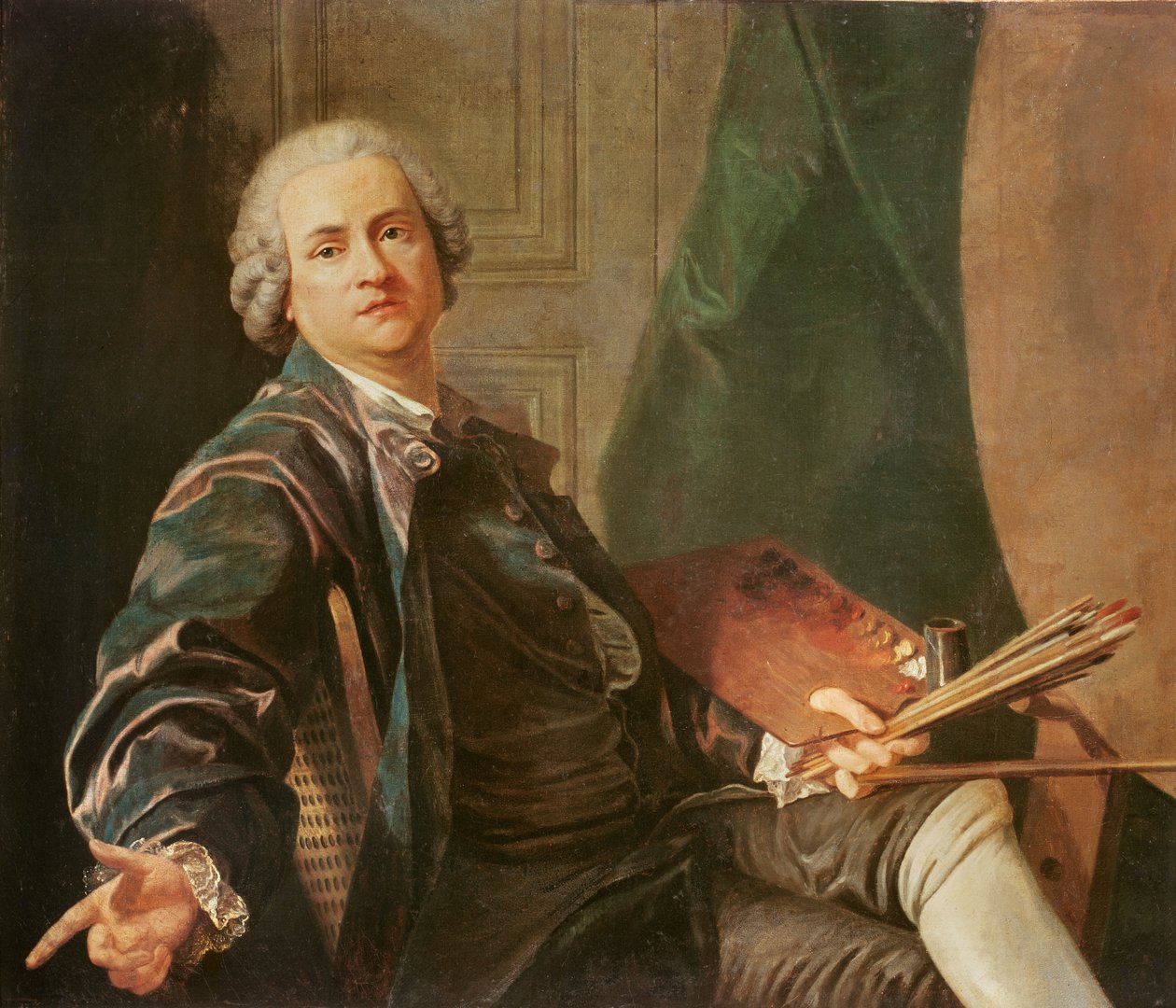 Selbstporträt von Louis Michel van Loo