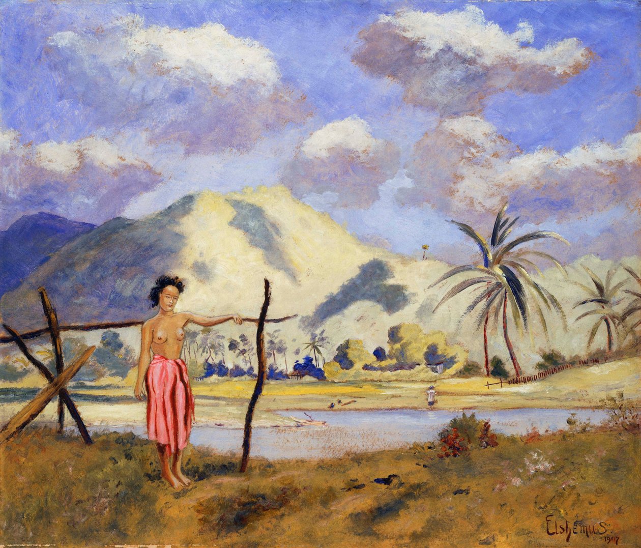 Samoa von Louis Michel Eilshemius