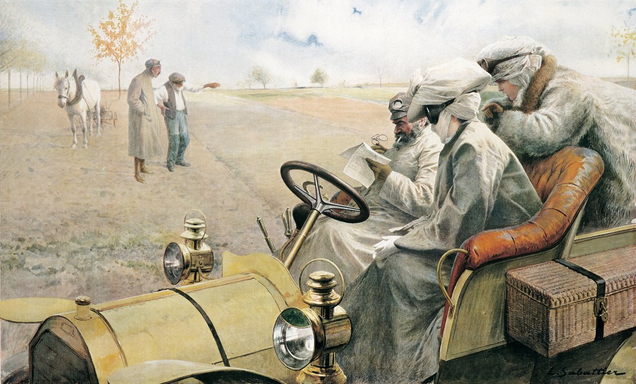 Verloren! von Louis Remy Sabattier