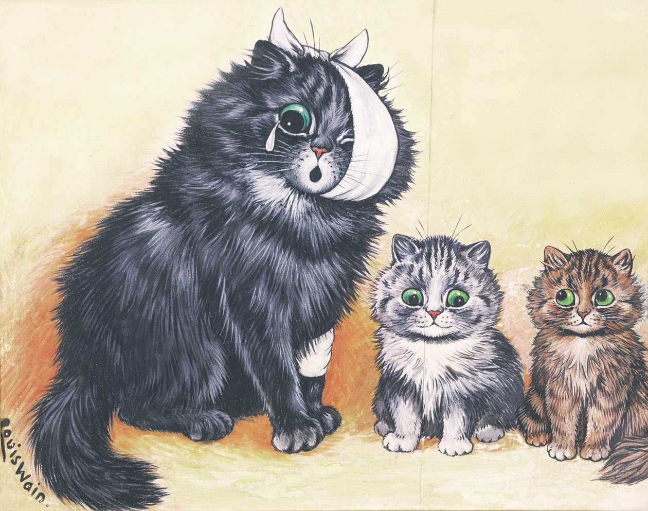 Kat-astrophe! von Louis Wain