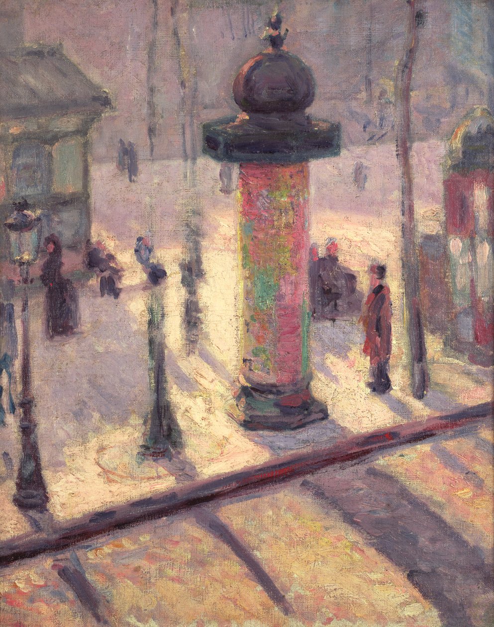Kiosk am Boulevard Clichy, 1886-7 von Louis Anquetin