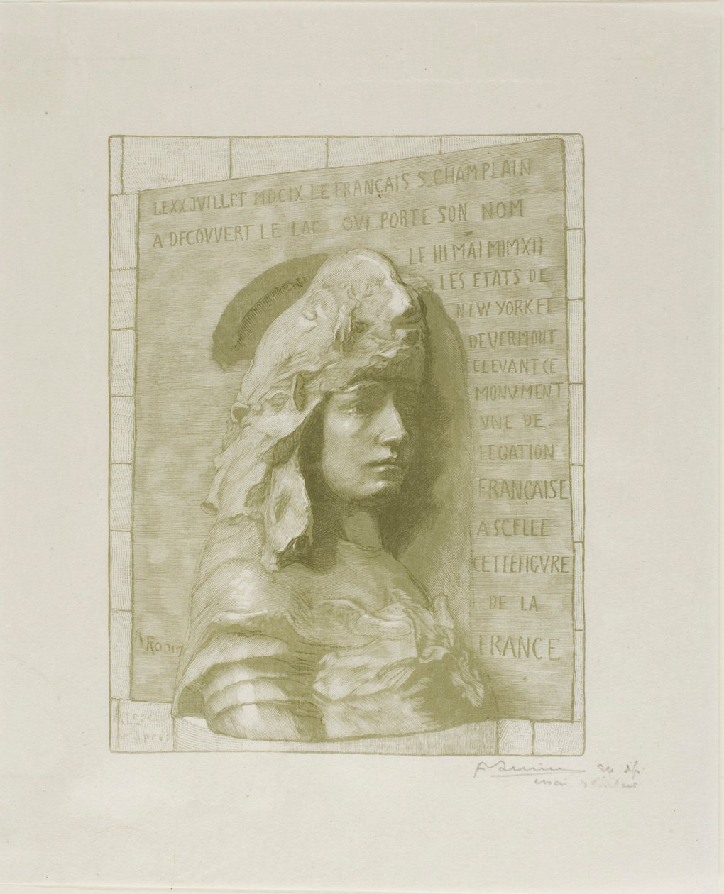 Frankreich von Louis Auguste Lepère