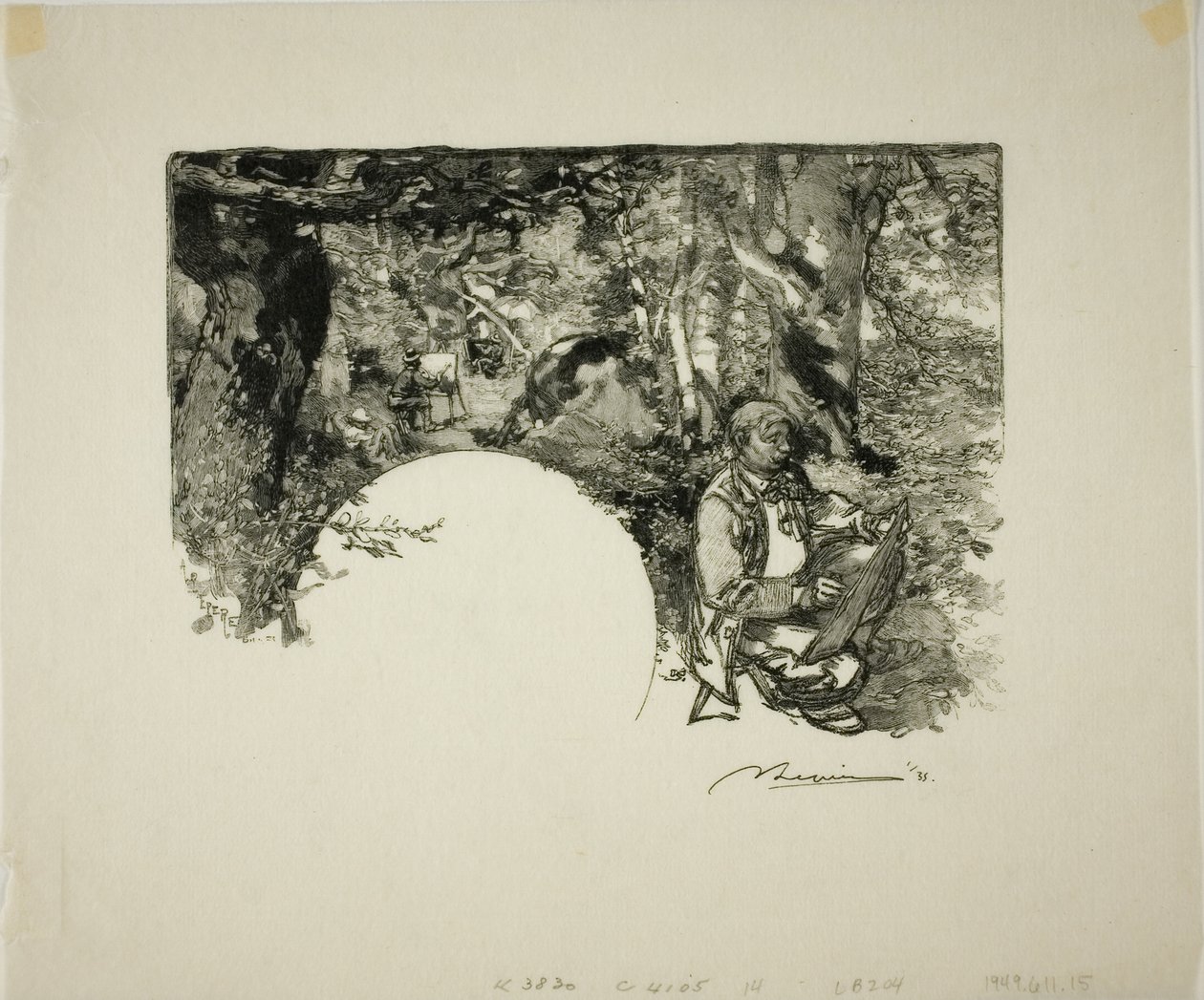 Maler von Louis Auguste Lepère