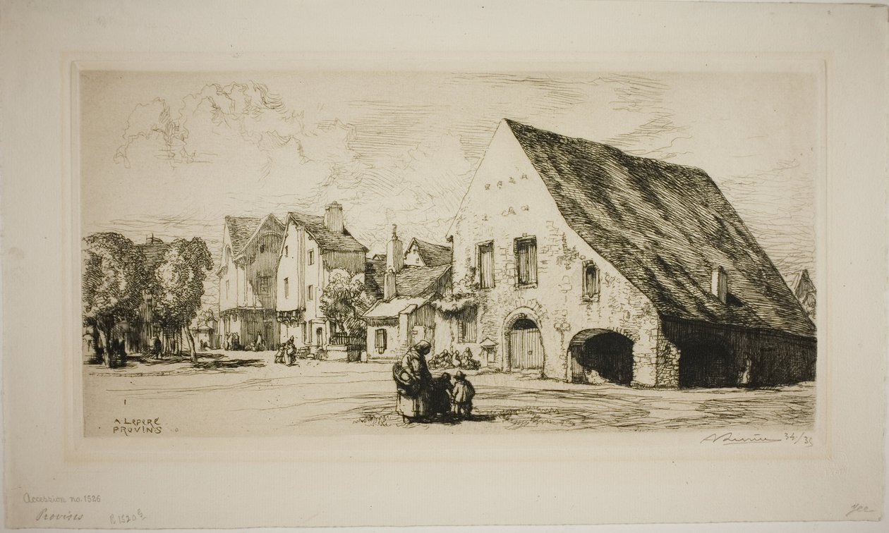 Provins von Louis Auguste Lepère