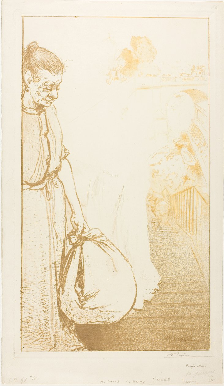Die Wäscherinnen von Louis Auguste Lepère