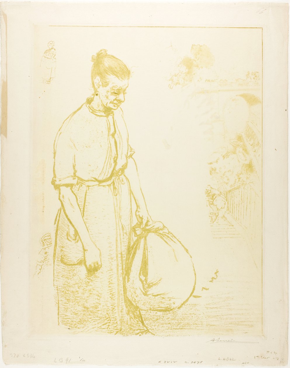 Die Wäscherinnen von Louis Auguste Lepère