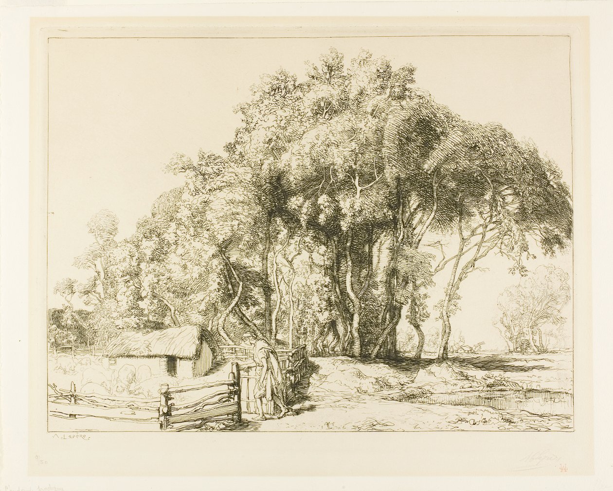 Der verlorene Sohn von Louis Auguste Lepère