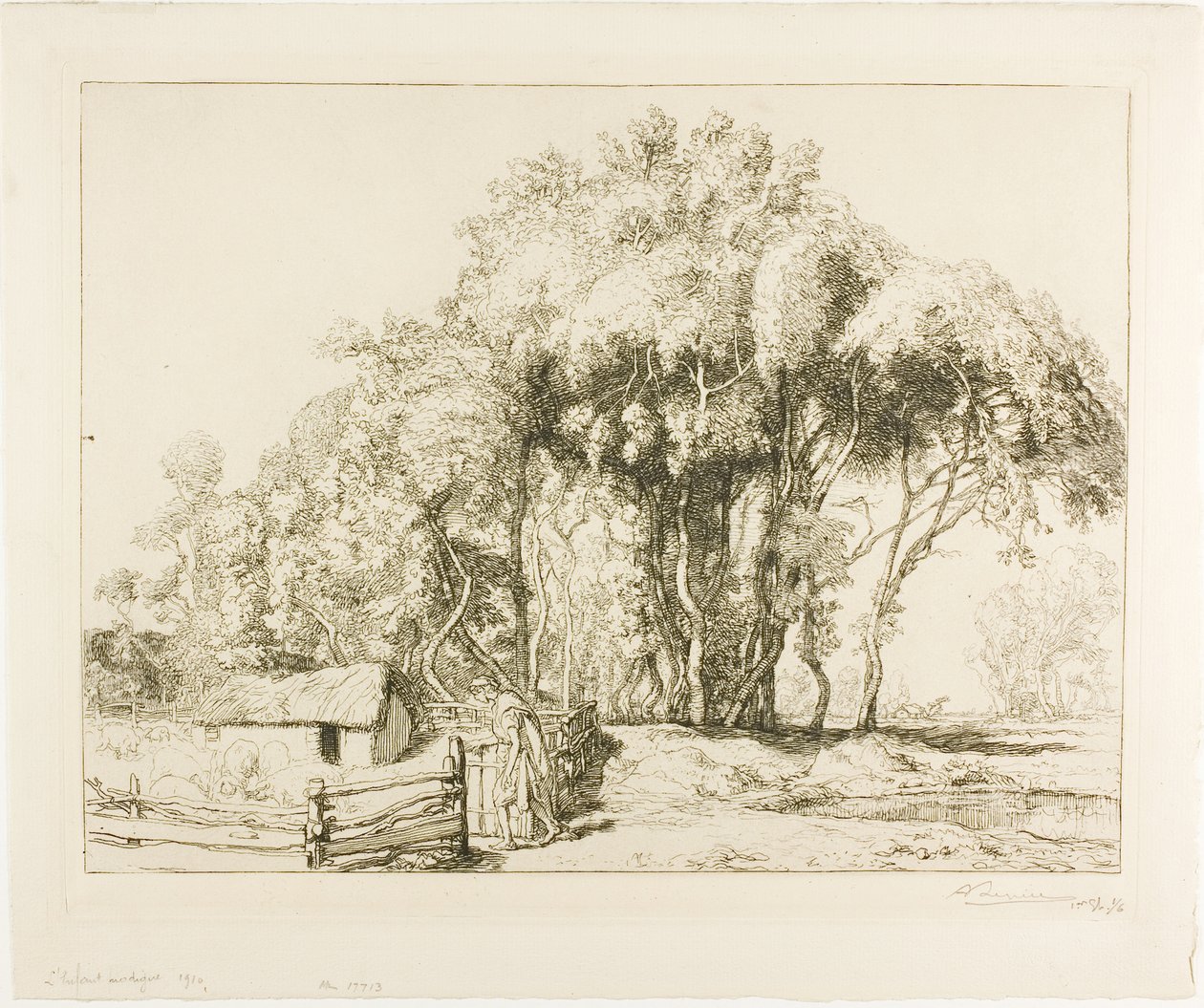 Der verlorene Sohn von Louis Auguste Lepère