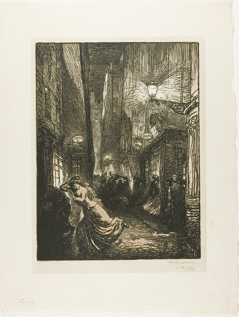 Der Überfall von Louis Auguste Lepère
