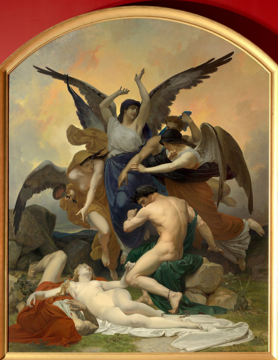 Das Gewissen, 1875 von Louis Baader