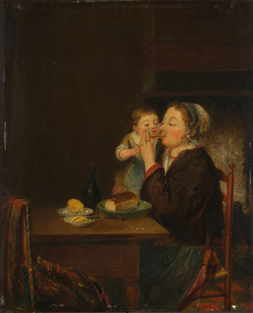 Mutter und Kind von Louis Bernard Coclers