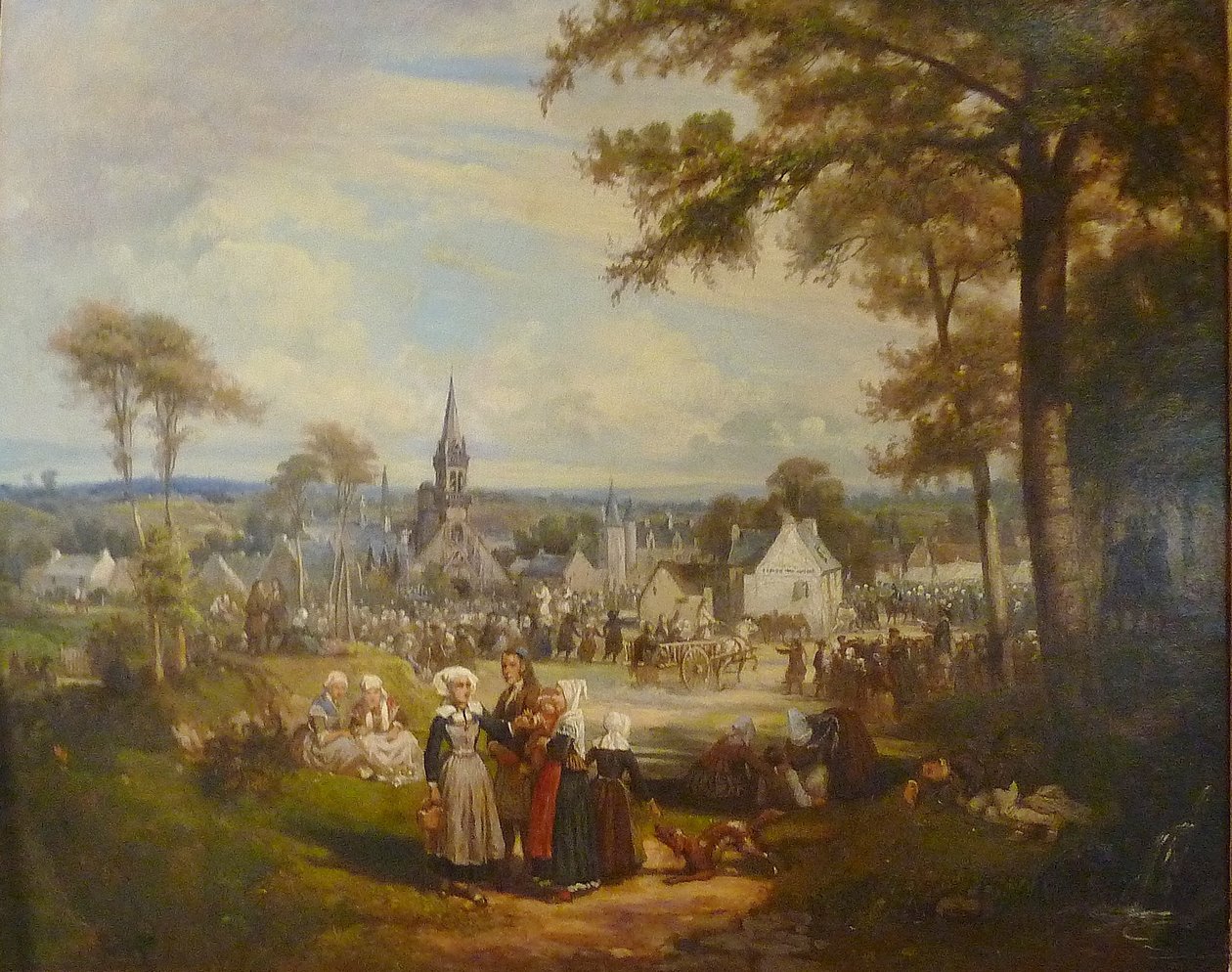 Kermesse bretonne (Notre-Dame-de-Confort) von Louis Caradec