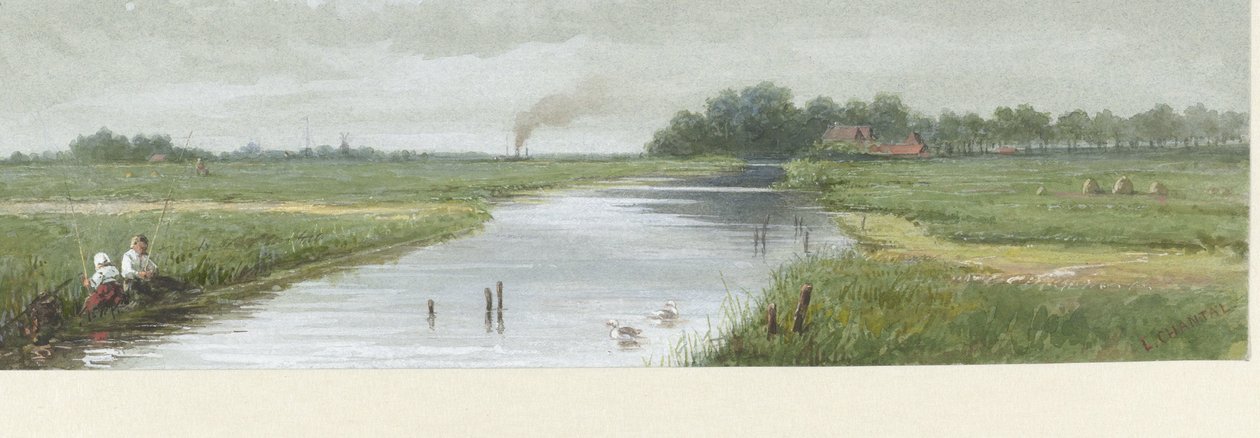 Ansicht von Huis de Vraag von Louis Chantal