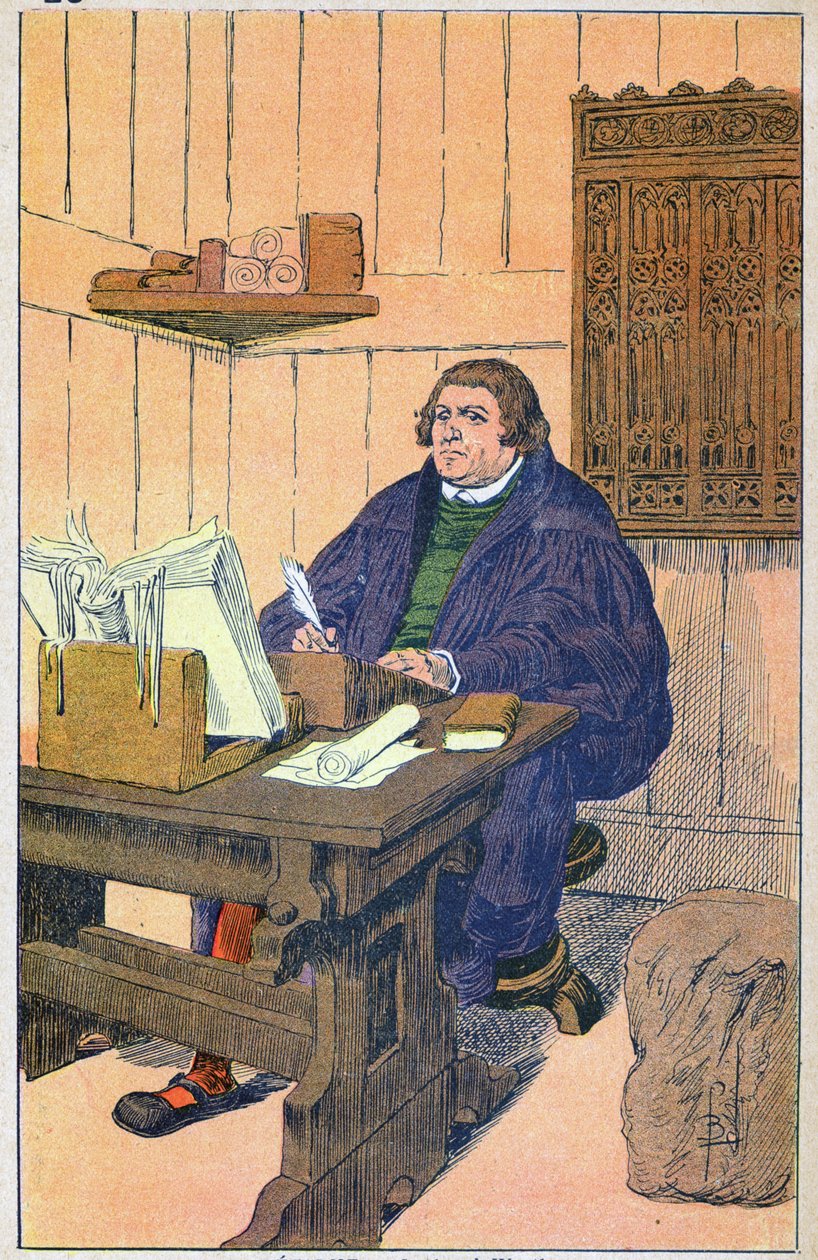 Martin Luther von Louis Charles Bombled