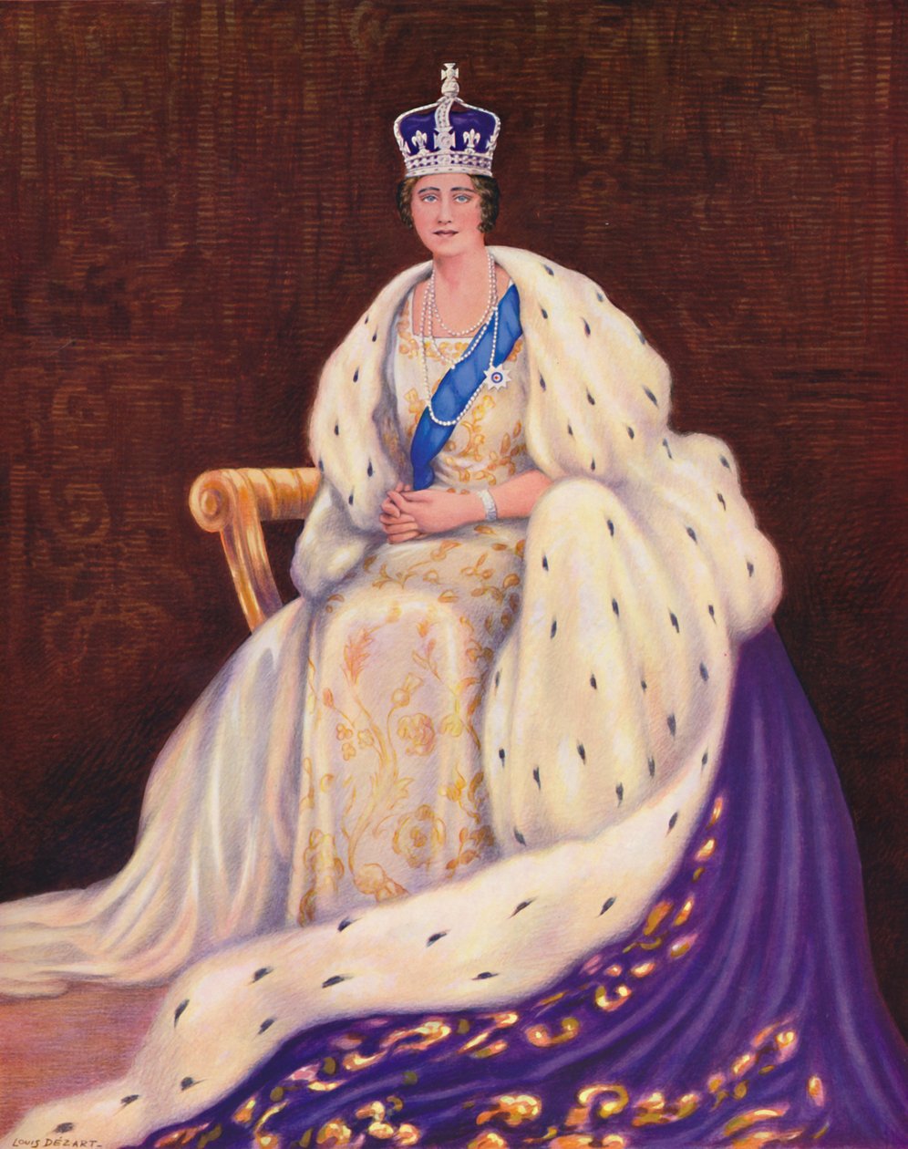 Ihre Majestät die Königin von Louis Dezart
