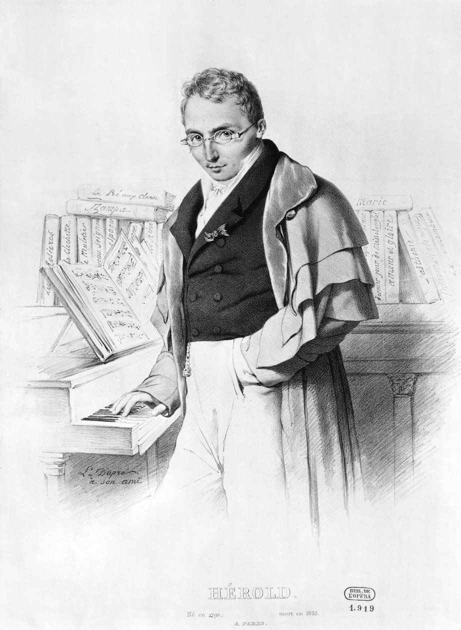 Ferdinand Herold (1791-1833) von Louis Dupré