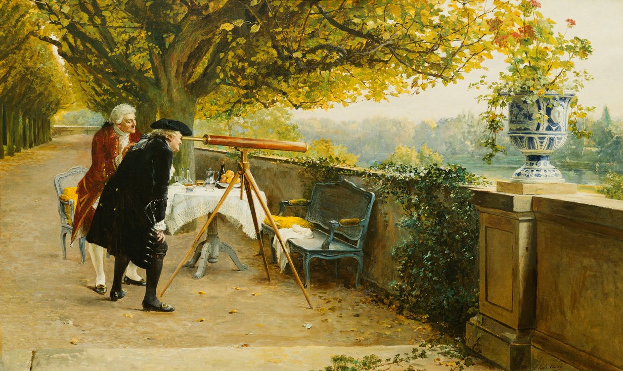 Die Voyeurs von Louis Emile Adan