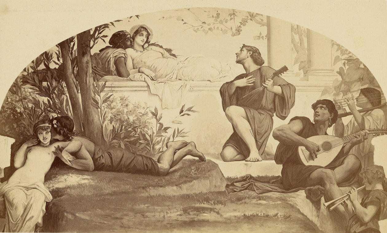 Die verliebte Musik von Louis Emile Durandelle