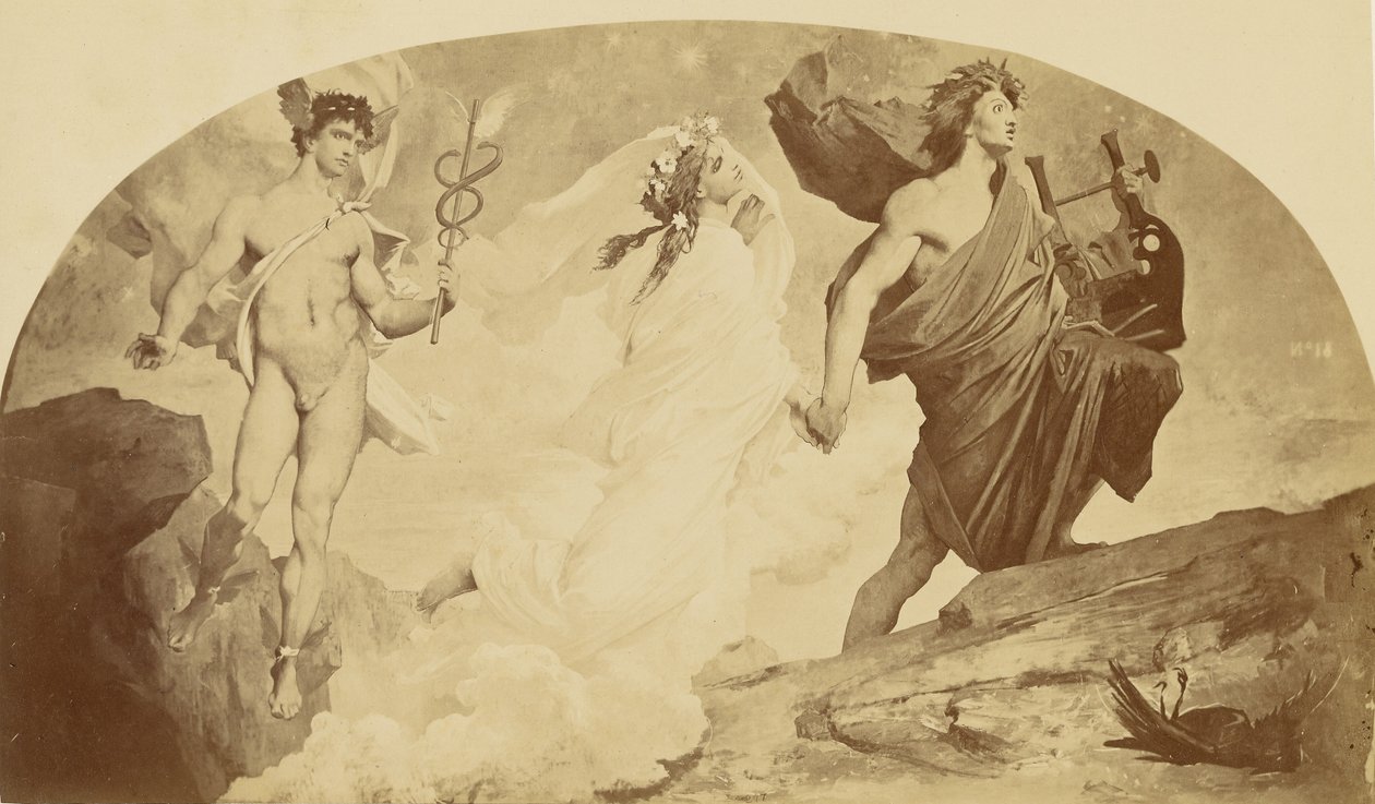 Orpheus und Eurydike von Louis Emile Durandelle