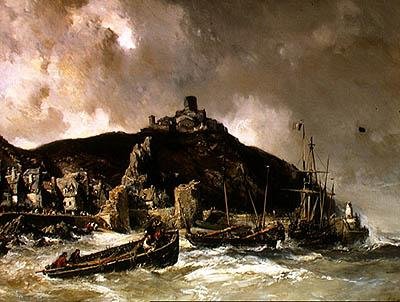 Der Hafen von Louis Eugene Gabriel Isabey