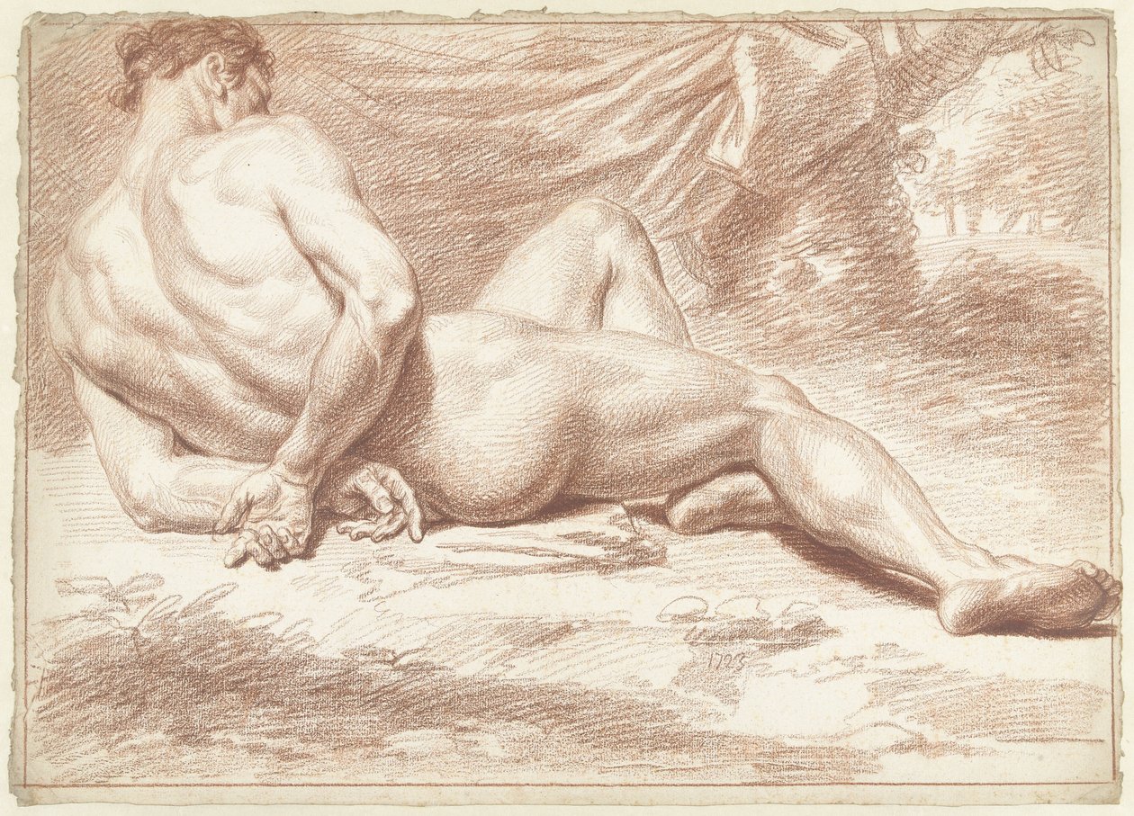 Akademischer Akt von Louis Fabritius Dubourg