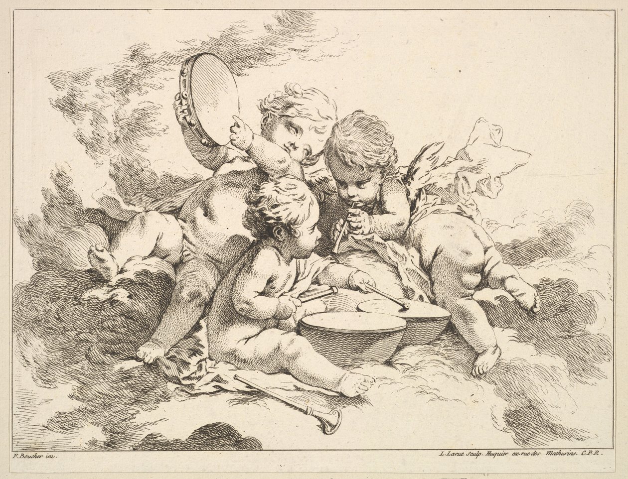 Erde von Louis Felix de la Rue