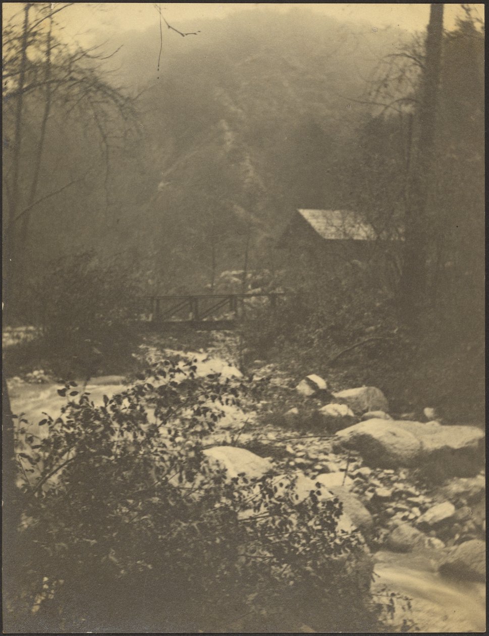 Im kleinen Santa Anita Canyon von Louis Fleckenstein