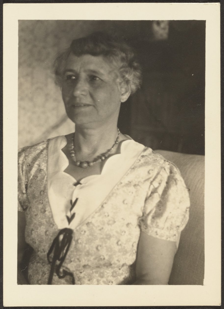 Porträt einer Frau von Louis Fleckenstein