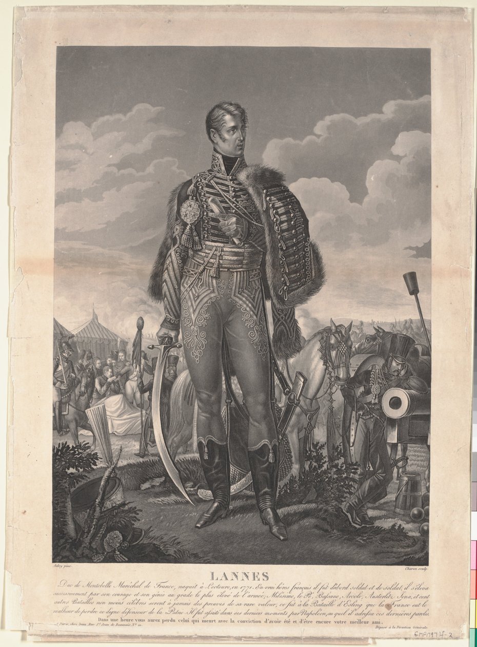 Jean Lannes 1769-1809, 1809 von Louis Francois Aubry