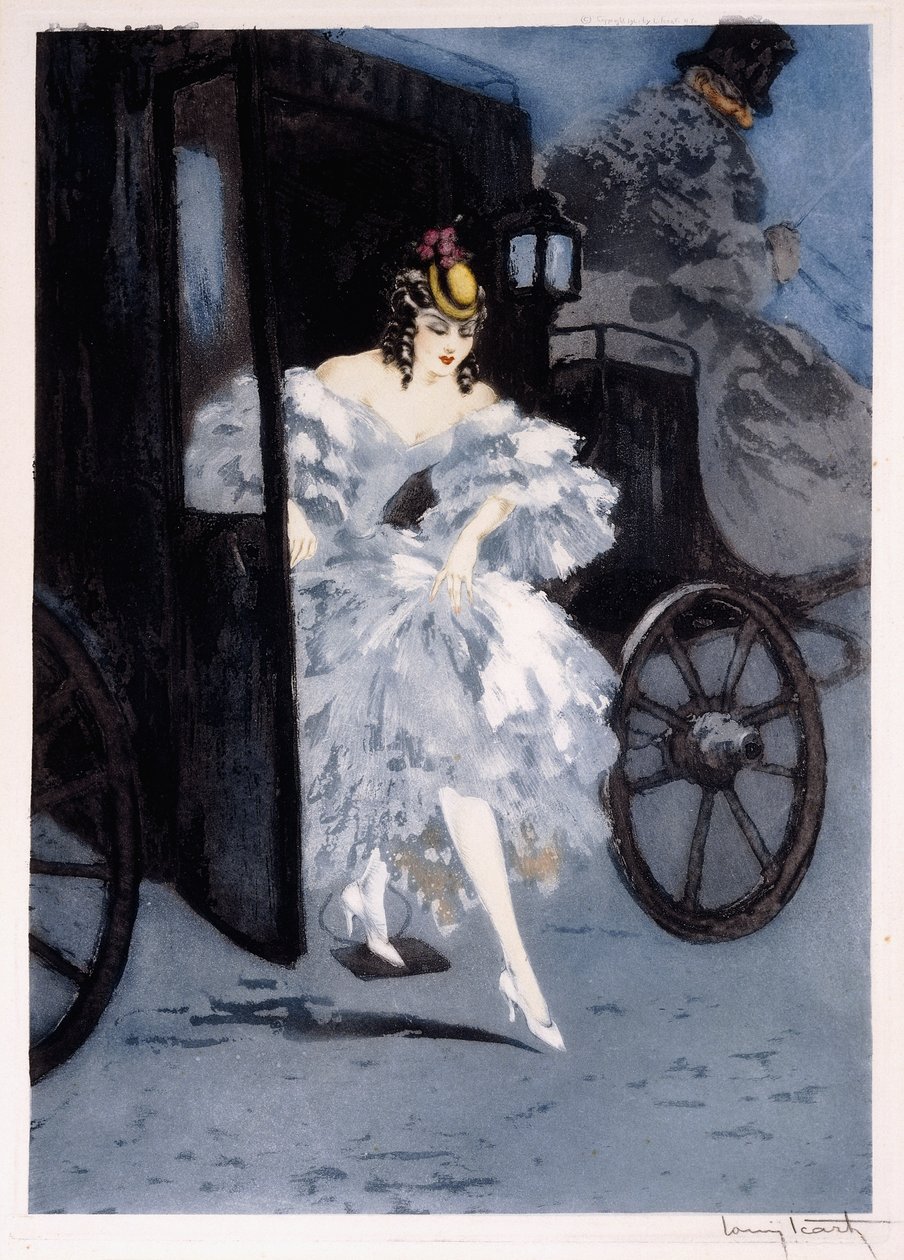 Ankunft, ca. 1941 von Louis Icart