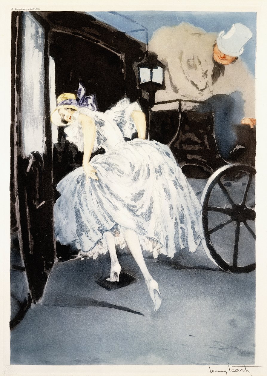 Abreise, ca. 1941 von Louis Icart