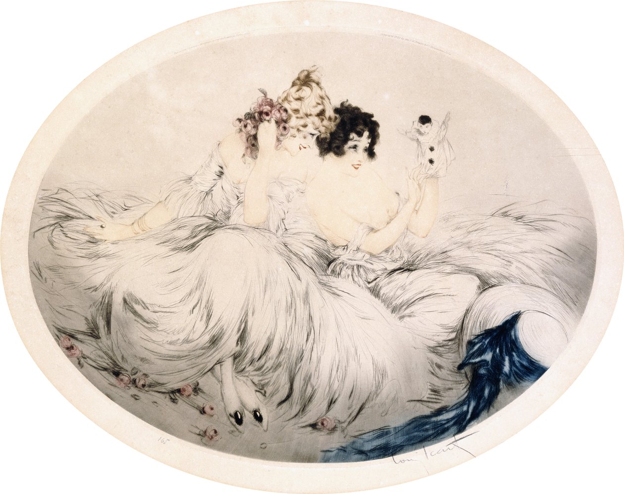 Puppen, ca. 1922 von Louis Icart
