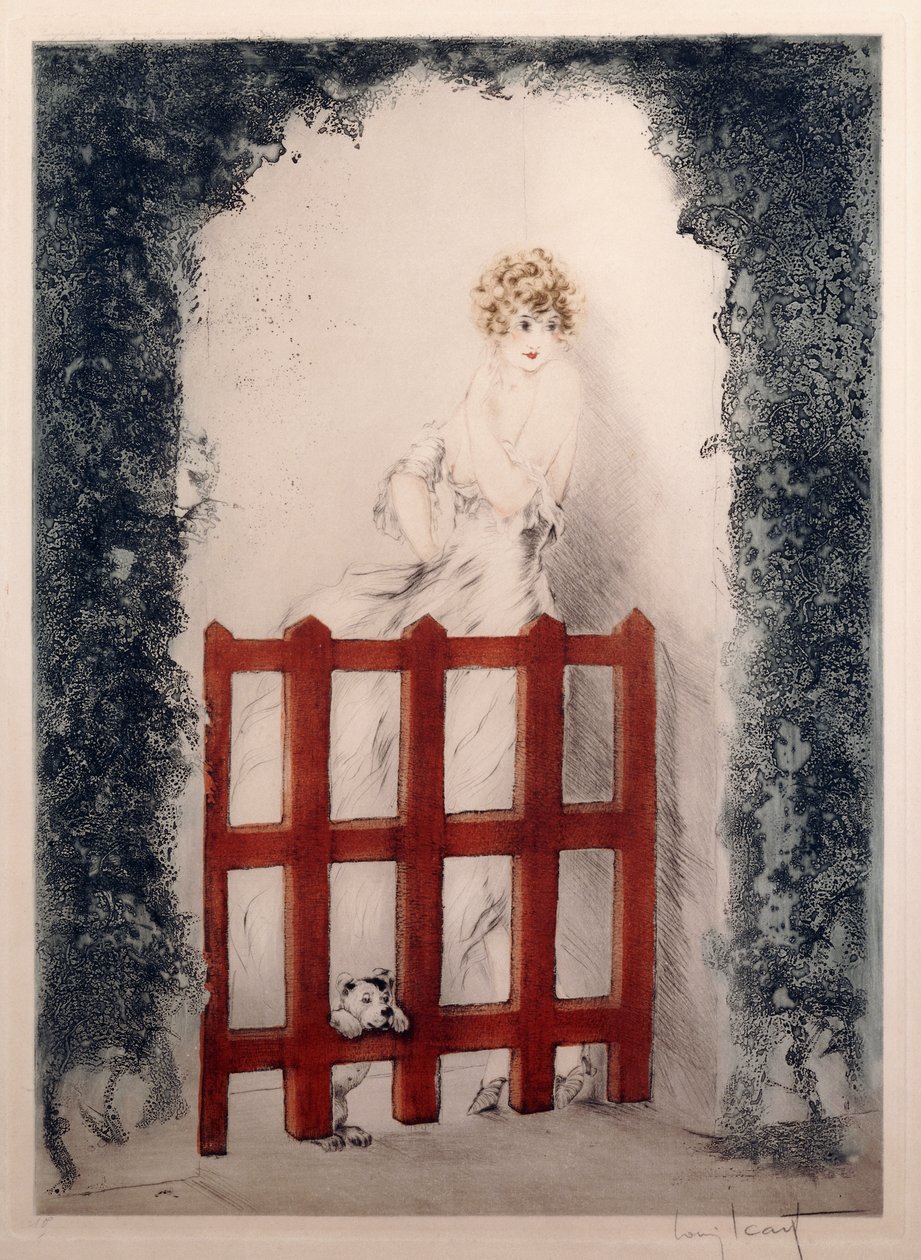 Rotes Tor von Louis Icart