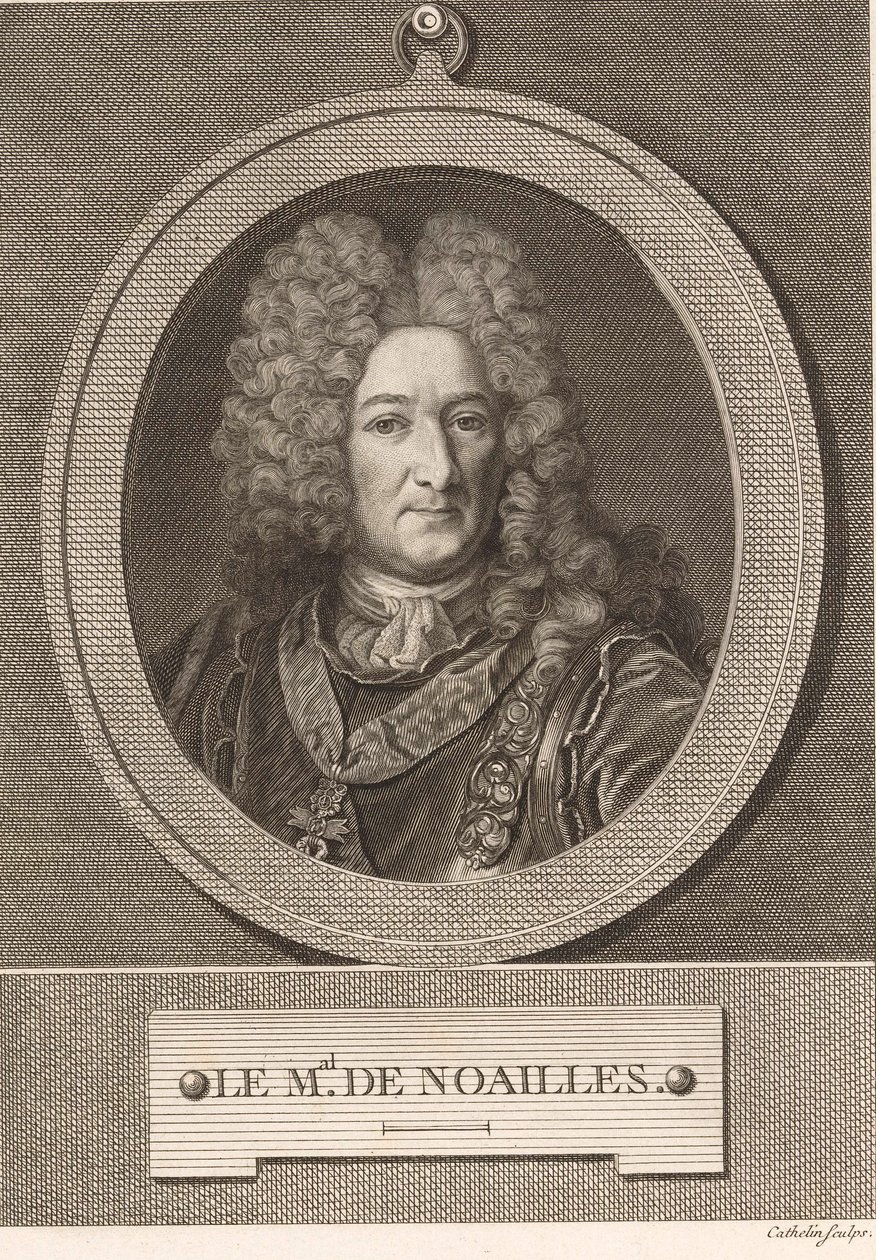 Anne-Jules de Noailles von Louis Jacques Cathelin
