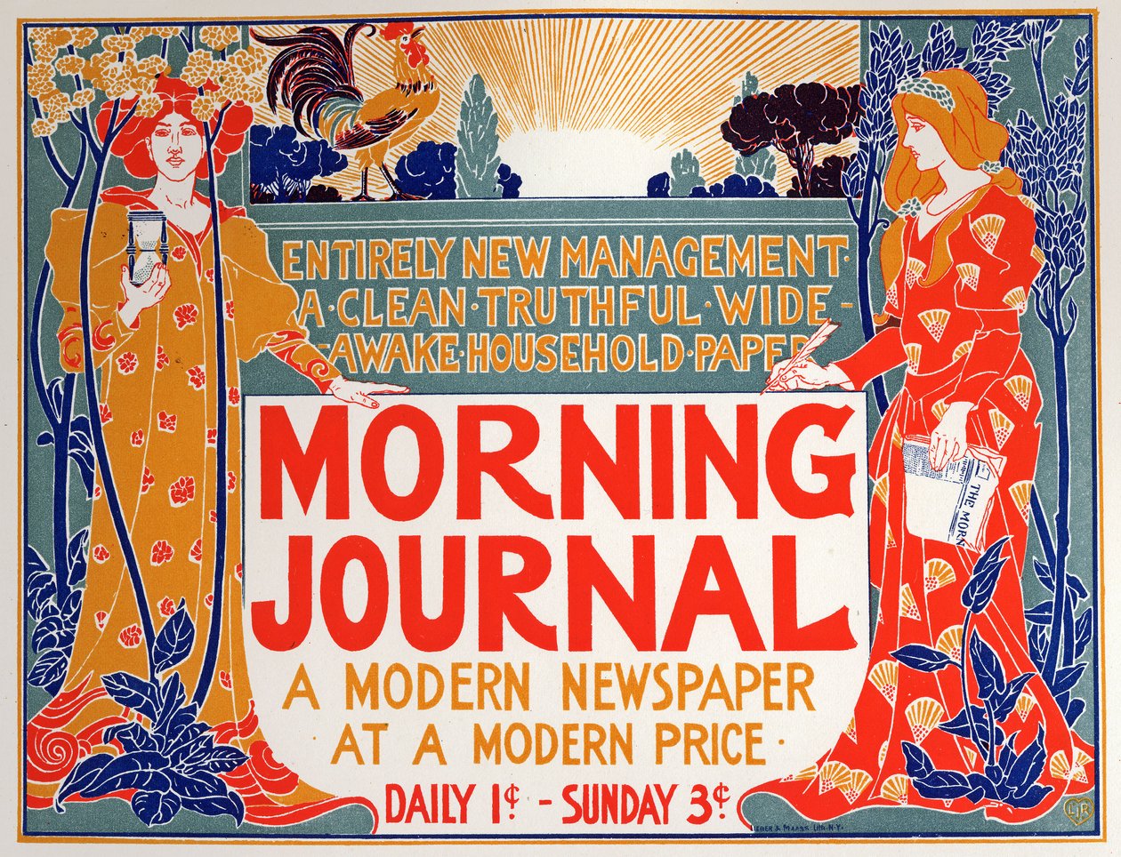 Morgenjournal von Louis John Rhead