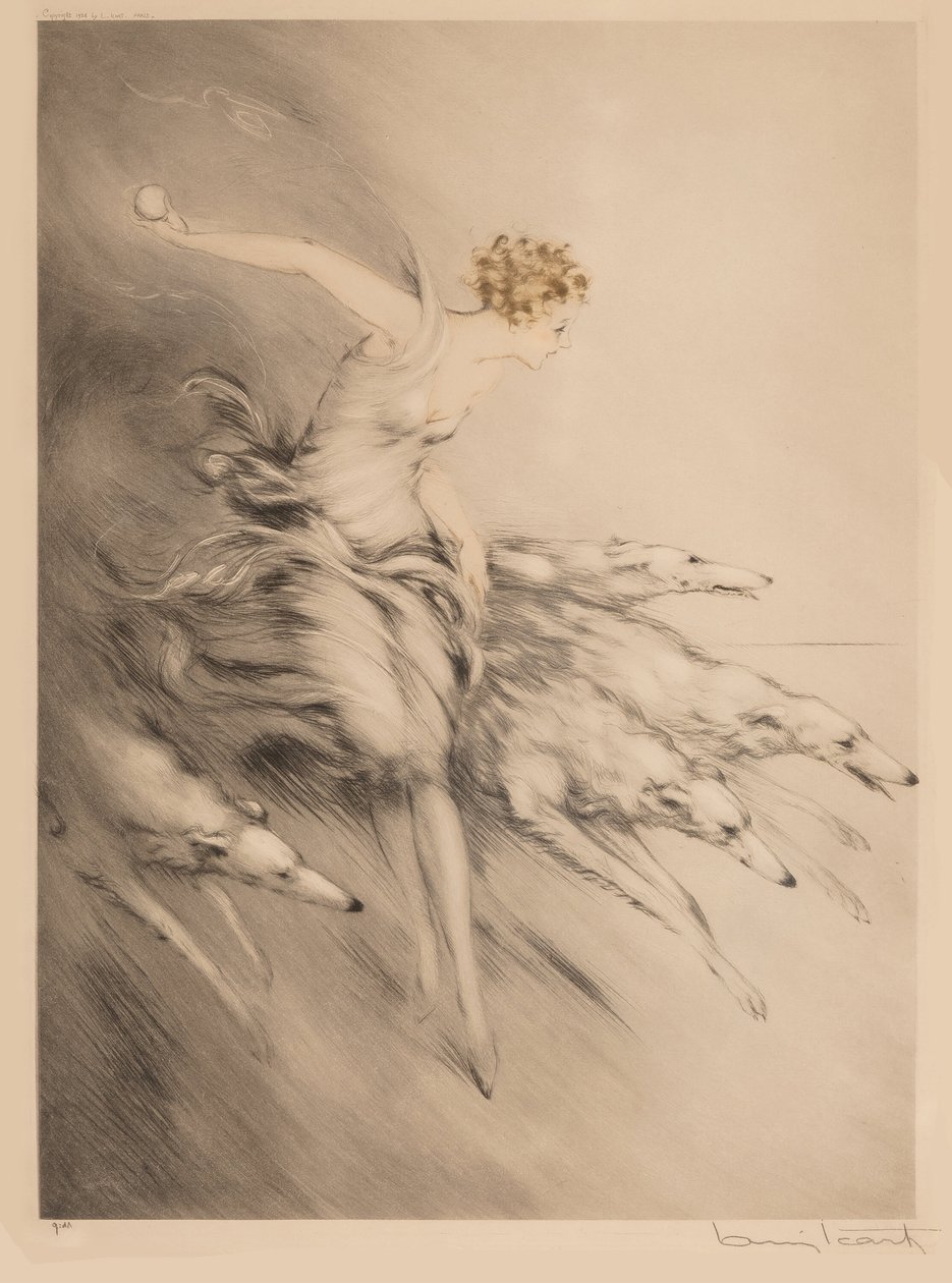 Der Elan, 1928 von Louis Justin Laurent Icart