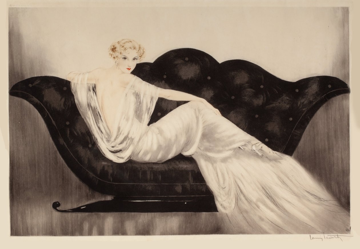 Das Sofa von Louis Justin Laurent Icart